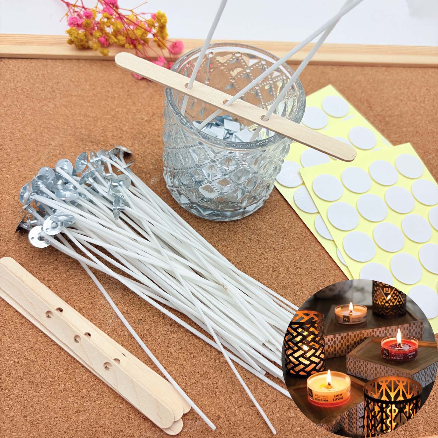 Candle Making Workshop - 1 Juego de Kits DIY para