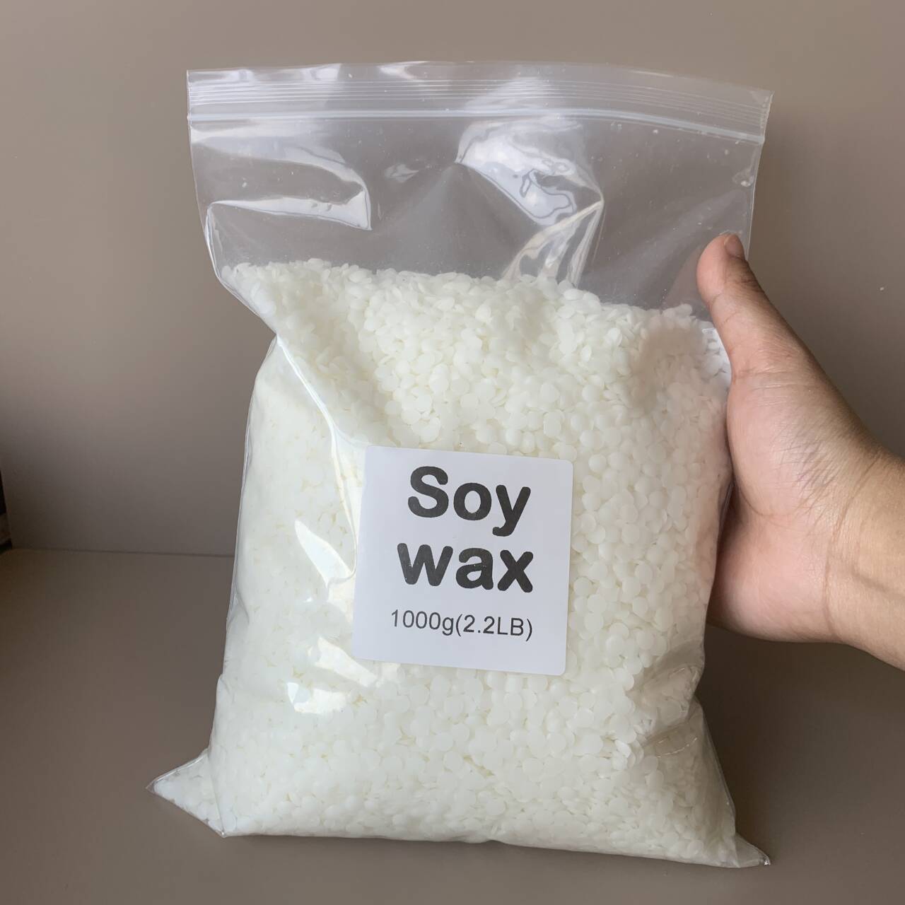 50g-1000g 100% cera de soja na - Candle Making Material reseña y precio