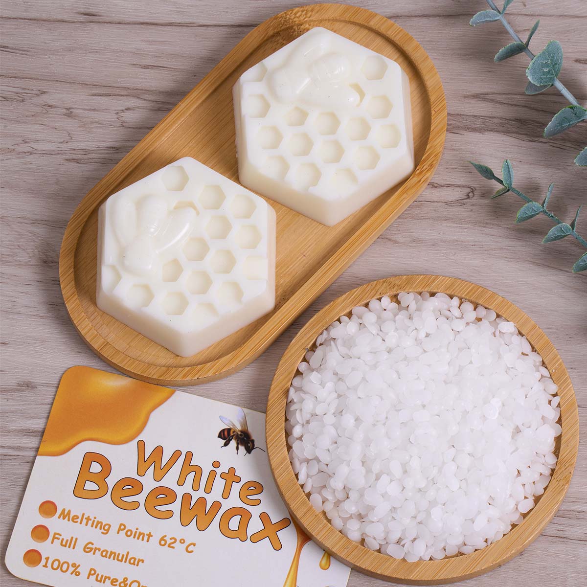 Cera de abejas blanca, vela pe - Candle Making Material reseña y precio