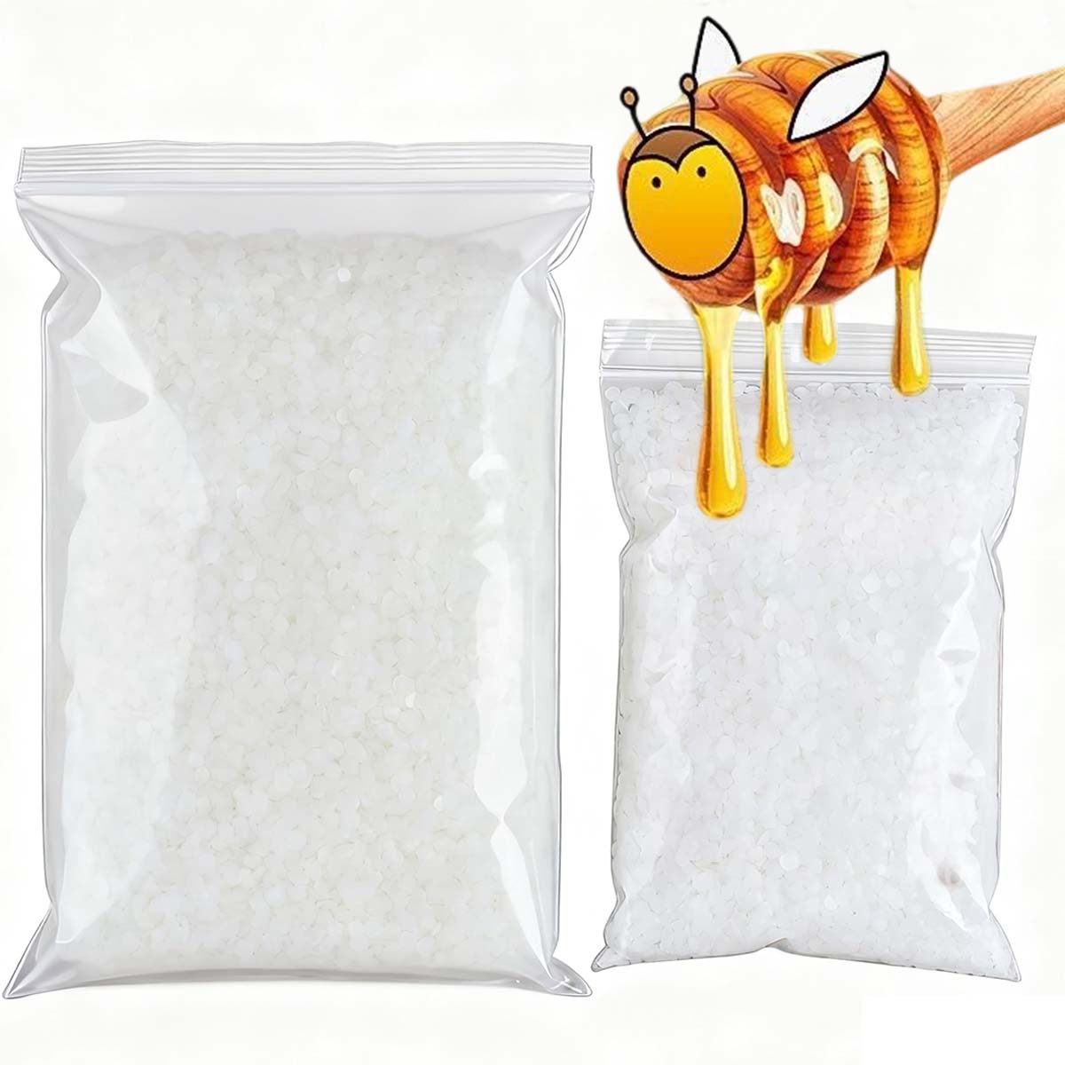 Cera de abejas blanca de 200g- - Candle Making Material reseña y precio
