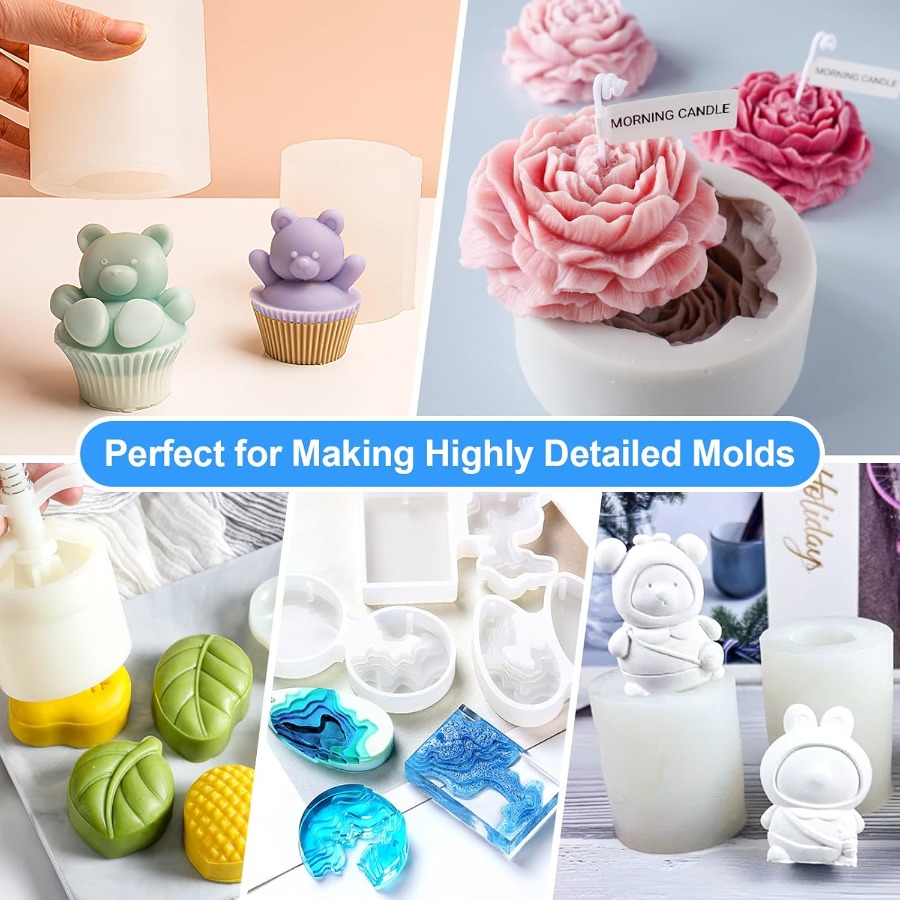 Kit para hacer moldes de silic - Candle Making Workshop reseña y precio